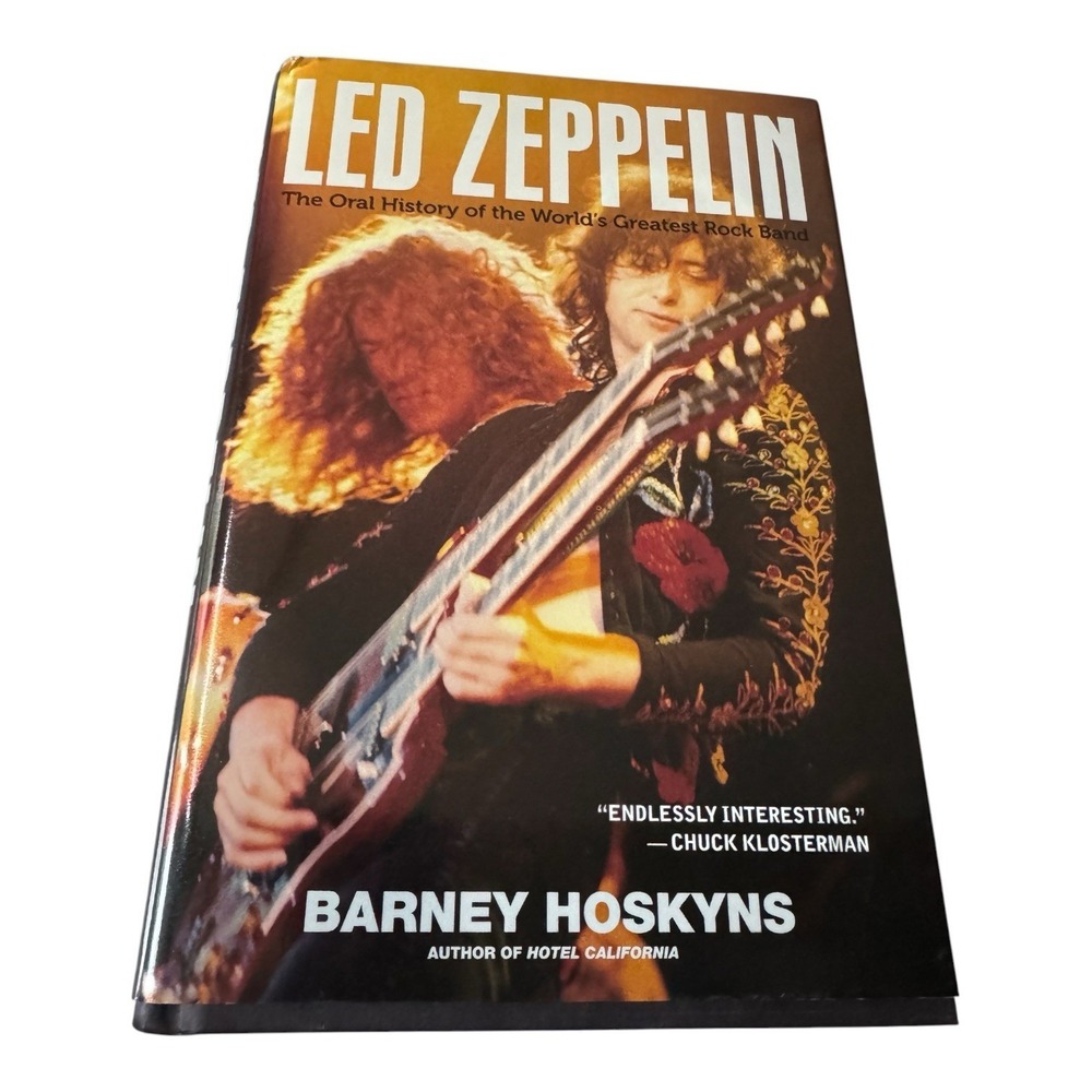 Led Zeppelin The Oral History of the World's Greatest Rock Band HC 2012 Hoskyns